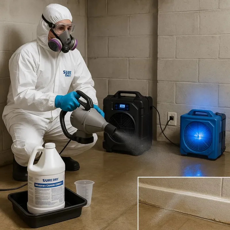 Sanitization and Odor Removal process in University Park, MD