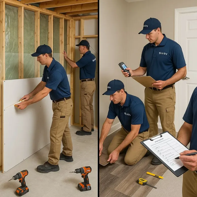 Repairs and Reconstruction process in University Park, MD